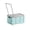 Blue-BU-home supplies, variant on LEFTHIGH Home Reinforced Handling Storage Bin Closet Organizer Mobile Container for Bedding Clothes Large Flat Box with Lid 42x29x24cm Blue Pink House Items