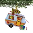 thumbnail image 3 of Kurt S. Adler Tin Camper Ornament - One Ornament 3.5 Inch, Metal - Fifth Wheel Pull Behind S4010 Gift, 3 of 3