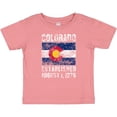 thumbnail image 3 of Inktastic Established August 1, 1876 Colorado Flag Boys or Girls Baby T-Shirt, 3 of 5