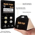 thumbnail image 2 of QARUN Upgraded Moth Traps,Double Potent Pantry & Clothes Traps,No Toxic & Odorless Meal Moth Trap,Organic Sticky Moths Balls Repellent with Lure for Closet,Kitchens - 8 Pack, 2 of 6