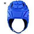 thumbnail image 3 of Football Soft Shell Protective Headgear Rugby Headguards Soft Padded Headgear Football Helmet Adjustable Flag Football Helmet Soccer Goalie Head Prote Blue 23.5 inch, 3 of 5