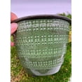 thumbnail image 5 of Robert Allen IronStone Plant Pot Cobblestone Style - Indoor Green - 6 Inch, 5 of 6