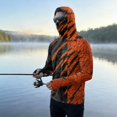 thumbnail image 2 of LTTVQM Adult Male Multi Purpose Light Cooling Hooded Sun Shirt UPF 50 Attached Face Shield Loose Fit Outdoor Sports Wear Dark Gray 2XL, 2 of 6