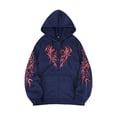 thumbnail image 4 of Wuxian Y2k Gothic Graphic Hoodies For Men Zip Up Sweatshirts Long Sleeve Streetwear, 4 of 4