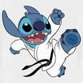 thumbnail image 2 of Toddler's Lilo & Stitch Karate Alien  Graphic Tee White 2T, 2 of 3