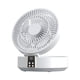 thumbnail image 1 of Ventilador de escritorio con carga USB, plegable, pequeño, portátil, con cabezal vibratorio, multifuncional, para montar en la pared., 1 of 1