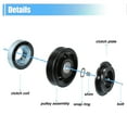 thumbnail image 5 of Unique Bargains AC Compressor Clutch Set Replace for Nissan Rogue 2008-2015 A/C Clutch Repair Assembly Black, 5 of 7
