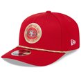 thumbnail image 3 of Men's New Era Scarlet San Francisco 49ers 2024 Sideline 9SEVENTY Stretch-Snap Hat, 3 of 6