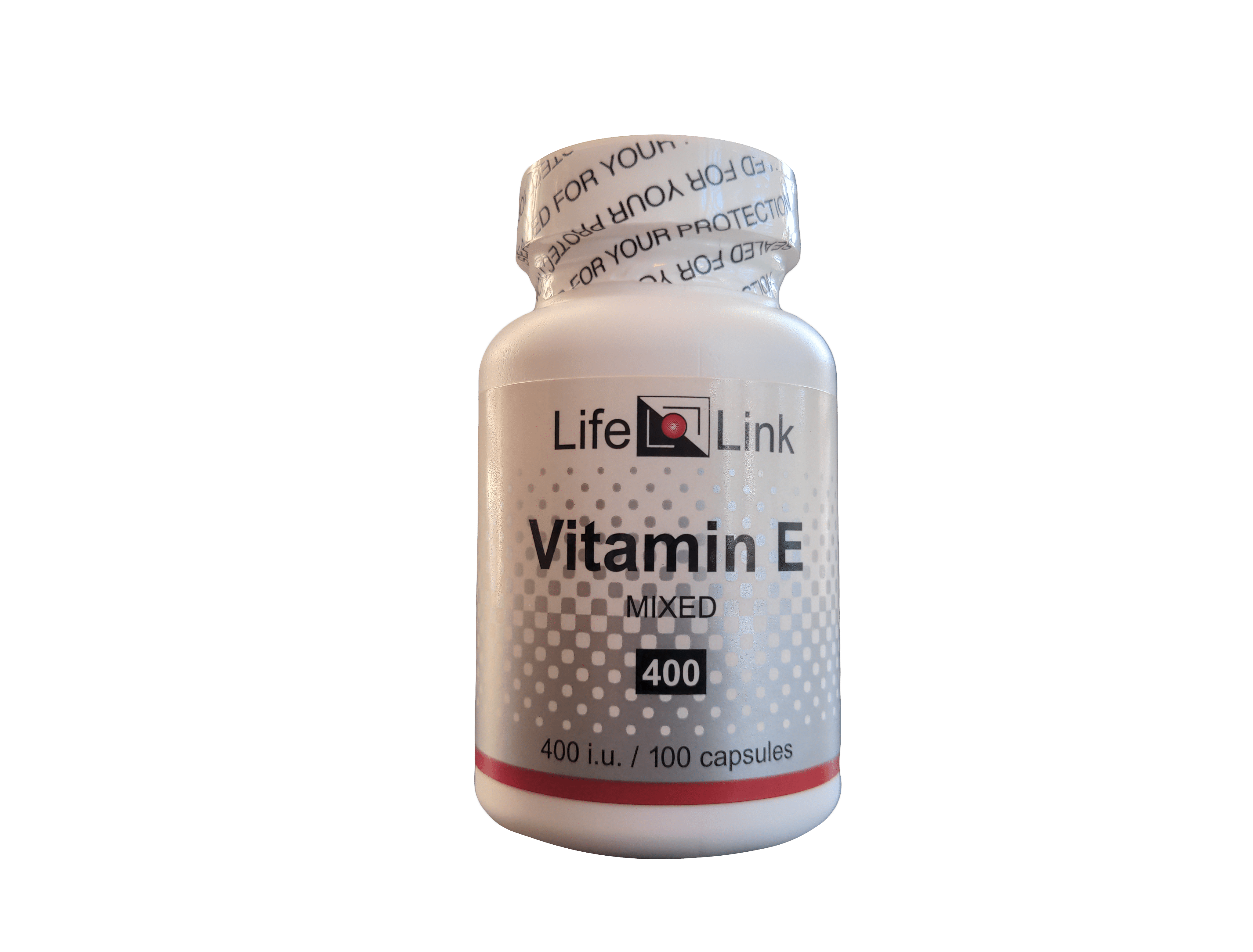 LifeLink's Vitamin E Complex 400 IU x 100 softgels Antioxidant