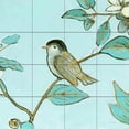 thumbnail image 1 of Tile Mural Kitchen Backsplash - Toile Birds II - by Emily Adams, 1 of 1