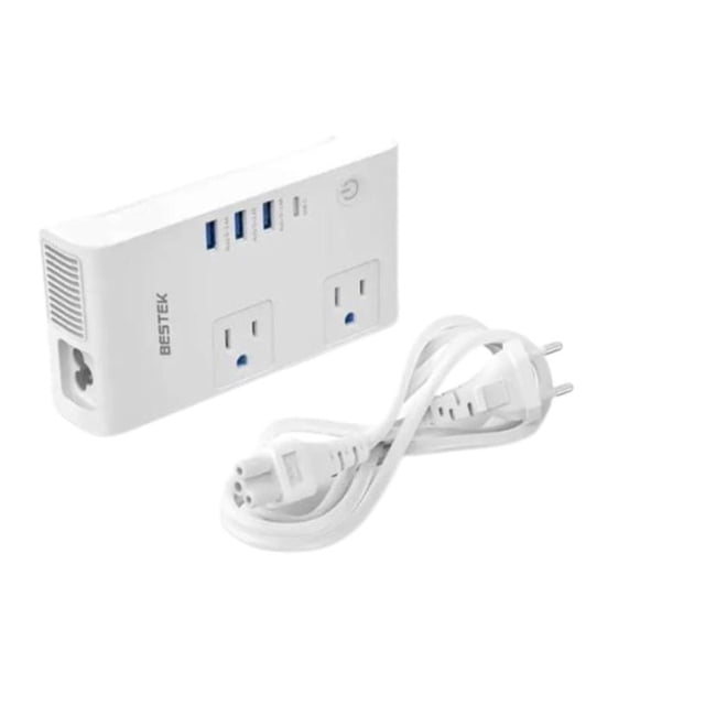 Multicontacto Con Adaptadores USB Todo En Uno Bestek Bestek MRJ201KU