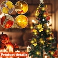 thumbnail image 3 of Maple Leaves String Lights Fall Leaf Garlands Light Total 9.8Ft 20LED Lights with 2 Modes Battery Operated Autumn Maple Leaves Garland for Autumn Thanksgiving Home Decor, 3 of 6