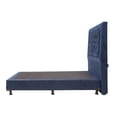 thumbnail image 4 of Box Base Cama Individual + Cabecera Mary Azul Marino Dicasa  Mary Bless, 4 of 8