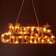 thumbnail image 3 of Christmas Decoration 2024 New Year Xmas Merry Christmas LED Letter Tag Light String Fairy Garland Home Decoration Christmas Noel, 3 of 5