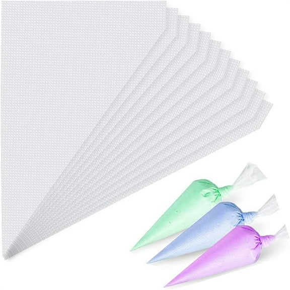 Mini Piping Bags, 100pcs Disposable 11.8in Small Piping Bags, Pastry Piping Bags for Cream Frosting, Anti Burst And Non-Slip Thicken Cake D rating Bags for Cake D ration and Desserts
