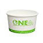 Lollicup KE-KDP12 Karat Earth Hot/Cold Paper Food Container, "One Earth" Print, 12 fl. oz. (Pack of 500)