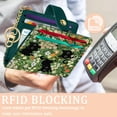 thumbnail image 3 of Billetera Jogjam Black Cat Floral Rfid de piel sintética para mujer, 3 of 6