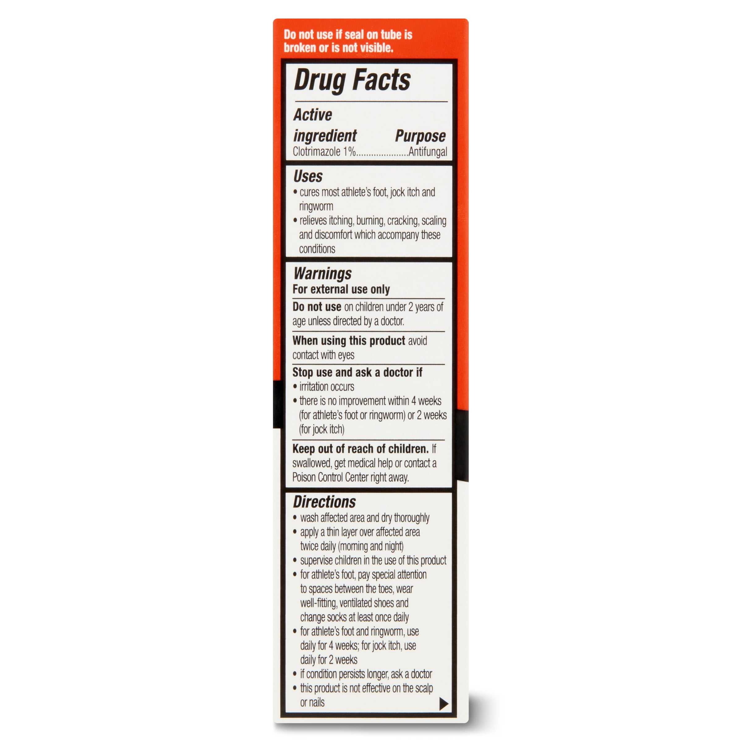 (3 pack) Equate Athlete's Foot Antifungal Cream, 0.5 oz