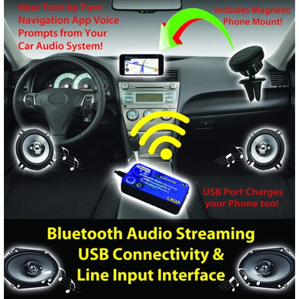 Crux Bluetooth Streaming Device for Car Audio, Toyota, Scion