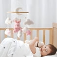 thumbnail image 7 of BESTSKY 2026 New Baby Crib Mobile Bunny Nursery Mobile for Boys Girls Mobile Nursery Decor for Infant Bedroom Hanging Baby Mobile for Bassinet Newborn Baby Gift, 7 of 7