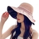 thumbnail image 1 of Sombrero de pescador con lazo de ala ancha, transpirable, con protección solar UV para mujer, sombrero para el sol, sombreros de playa para fiestas al aire libre, 1 of 5