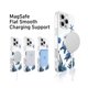 thumbnail image 3 of Funda transparente FEWGEY para iPhone 16 Pro Max con forma de tortuga marina magnética, 3 of 6