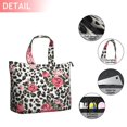 thumbnail image 2 of Pioneer Flower Floral Print Pattern Travel Tote Bags for Women Carry On,Large Weekender Bags for Women Travel,Multi Functional Duffle Bag for Work,Shopping,Sports, 2 of 5