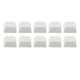 thumbnail image 2 of 10 Uds 1U teclas de grueso PBT juego de teclas mecácas Kit de teclas DIY para mecáco Gris claro Macarena Teclas de teclado, 2 of 8