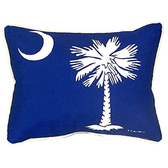 Betsy Drake SN235 11 x 14 in. Palmetto Moon Small Indoor & Outdoor Pillow