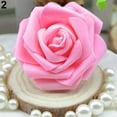 thumbnail image 5 of 50Pcs Artificial Flowers Wedding Bride Bouquet Party Decor Foam Rose Heads, 5 of 7