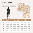 thumbnail image 4 of Sikiie Afternoon Tea Women's Long-Sleeve Shirt and Full-Length Bottom Pajama Set (s-xxl)-Medium, 4 of 7