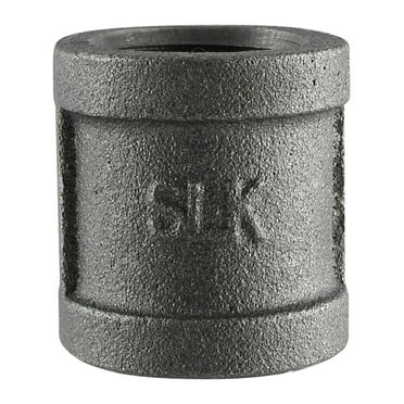 Pipe Fitting, Black Rh Coupling, 1-1/4", B & K, 521-206HN