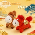 thumbnail image 3 of Creative Horse Stuffed Animal Plush Toy-Super Soft Lucky Pony Stuffed Toy Gift-Good Luck Fashion Decor Doll, 3 of 8