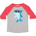 thumbnail image 3 of Inktastic Cute Shark, Cool Shark, Shark with Sunglasses Boys or Girls Toddler T-Shirt, 3 of 5