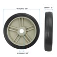 thumbnail image 2 of Unique Bargains 5.6" Universal Air Compressor Wheel with 0.6" Hole for Easy Mobility, Beige, 2 of 5