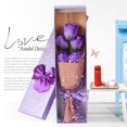 thumbnail image 3 of Boîte Cadeau pour Femmes pour la Saint-Valentin 5 bouquets de Savon rose Simulée, 3 of 10