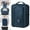 Navy, variant on TaTaai 1Pcs Portable Packing Cubes for Suitcases, Luggage Organizer, Travel Bag Organizer Storage Bags, Travel Cubes Compression Hand Carrying Shoe Organizer