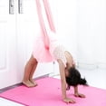 thumbnail image 2 of Cinturón de Yoga para Danza, Entrenamiento de Cintura Baja, Ayuda A Flexionar la Espalda, Flexibilidad, Estiramiento de Piernas, Correa para Ballet, Color Rosa., 2 of 5