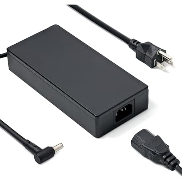 wonima11 240W ADP-240EB B AC for Asus Laptop Charger ROG Zephyrus S15 S17 M15 M16 G14 G15 G16 ROG Strix Scar 15 17, 20V/12A Gaming Laptop Power