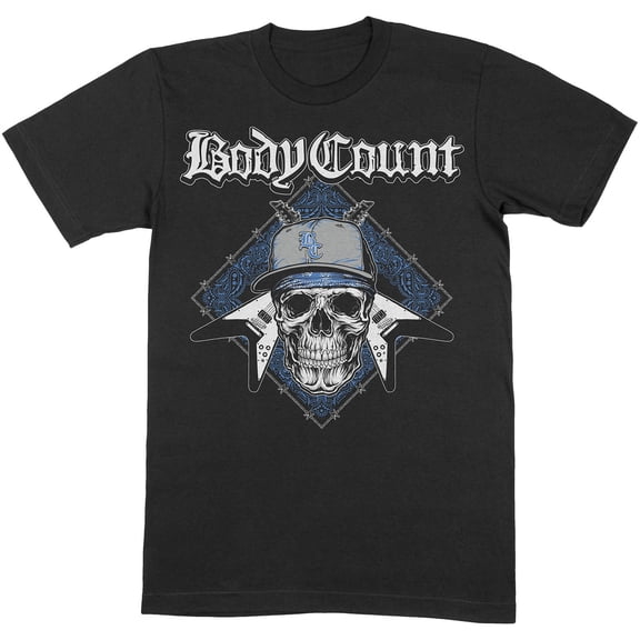 Men's Body Count Attack Slim Fit T-shirt Small Black