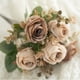 thumbnail image 4 of Flores Artificiales para Al Aire Libre Hermosa Seda Artificial Flor Falsa Boda Ramo de Día de San Valentín Decoración Nupcial Ramos Nupciales para Boda, 4 of 6