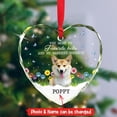 thumbnail image 2 of You were My Favorite Hello and My Hardest Goodbye Ornament, Personalized Upload Image Dog Remembrance in Heaven Ornament, Loss of A Dog Keepsake Decor 2025, Custom Name Pet Memorial Glass Ornaments, 2 of 6