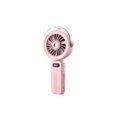 thumbnail image 5 of Handheld Misting Fan Portable, 4000mAh Rechargeable Water Spray Fan, 4 Speeds Foldable Personal Cooling Fan with Lanyard, Travel Outdoor Summer Gift, 5 of 6