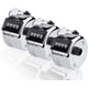 thumbnail image 1 of Juego de 3 contadores de cuenta manuales, rastreador de vueltas, trinquetes metálicos mecánicos manuales de 4 dígitos, cuenta hasta 9999 para Sport Coach Casino - Plata oso de fresa Electrónica, 1 of 5