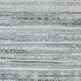 thumbnail image 3 of Hauteloom Adda Recycled Material Hallway, Kitchen Runner Rug - Blue, Black - 2'6" x 8', 3 of 6