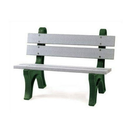 Eagle One High Back Plastic Park Bench