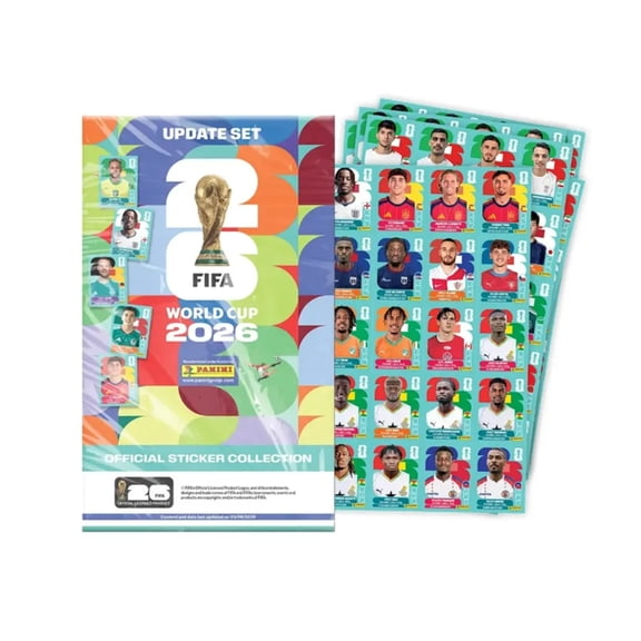 Set de Actualización de Estampas Panini FIFA World Cup 2026