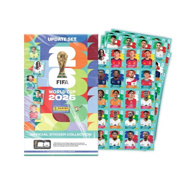 Set de Actualización de Estampas Panini FIFA World Cup 2026