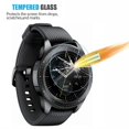 thumbnail image 6 of Samsung Galaxy Watch 46mm Screen Protector [2 Pack] Premium Tempered Glass Screen Protector HD Crystal Clear Screen Cover Tempered Glass 9H Anti Scratch, Bubble Free for Samsung Galaxy Watch 46 mm, 6 of 8