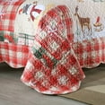thumbnail image 2 of MarCielo  Christmas Quilt Set Bedspread Set B021 King, 2 of 5